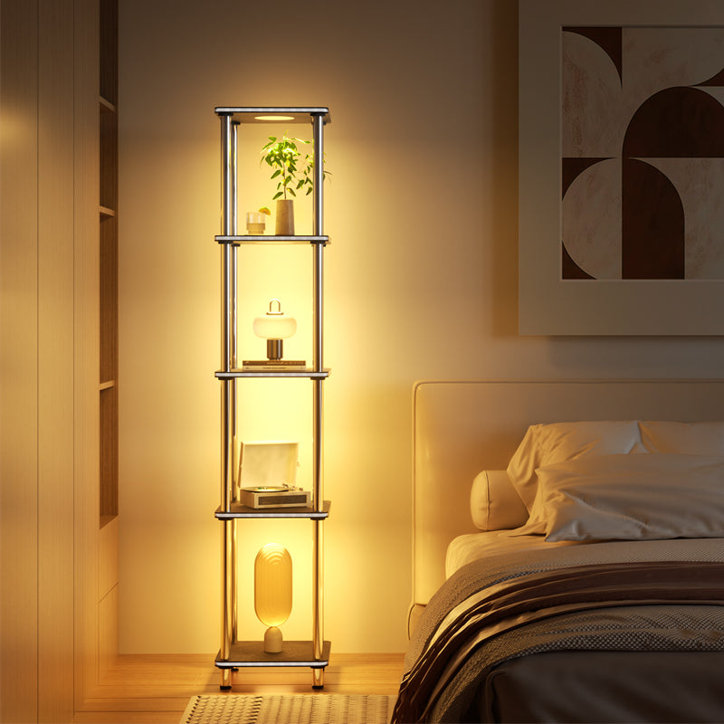 hopedamai floor lamp shelf for bedroom