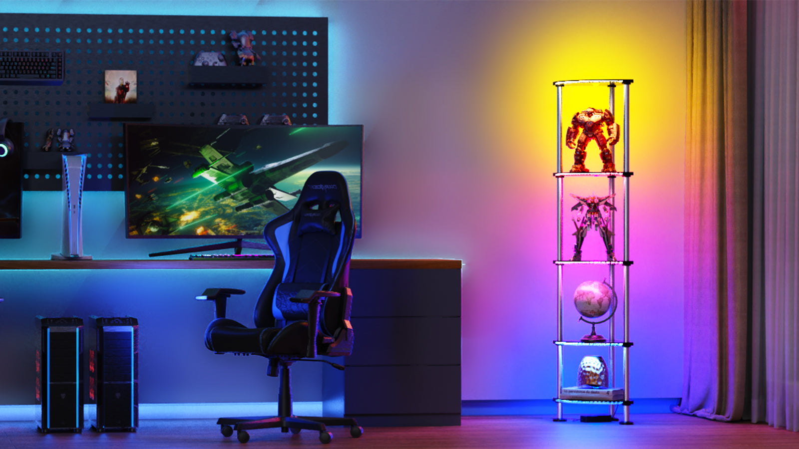 smart led lights colorful